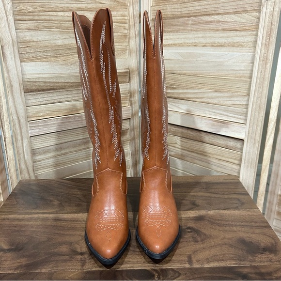 WOMEN'S WESTERN COWBOY BOOTS (COWBOY-S) - Picture 3 of 5